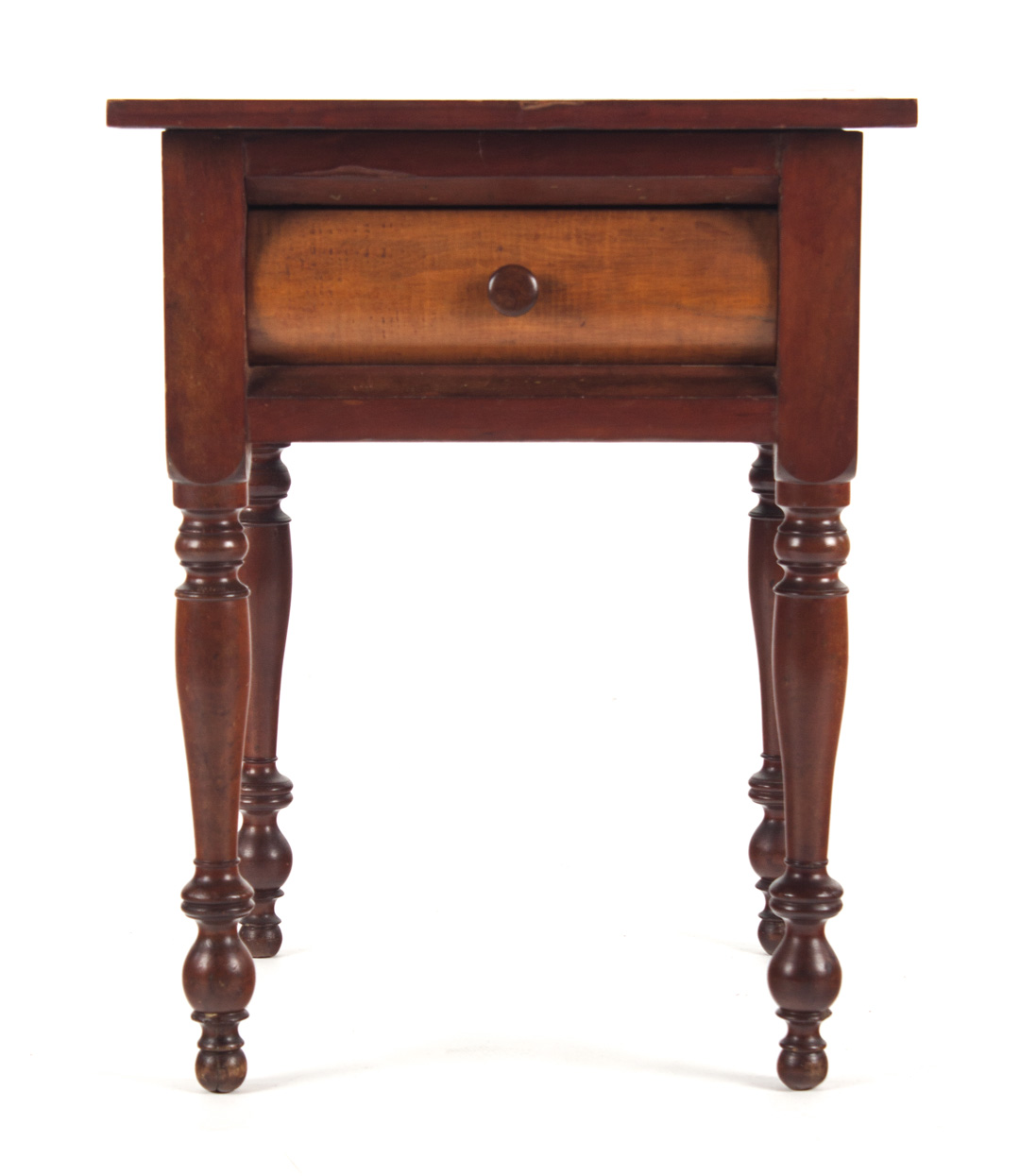 Appraisal: American Classical mixed wood single-drawer stand first quarter- th century