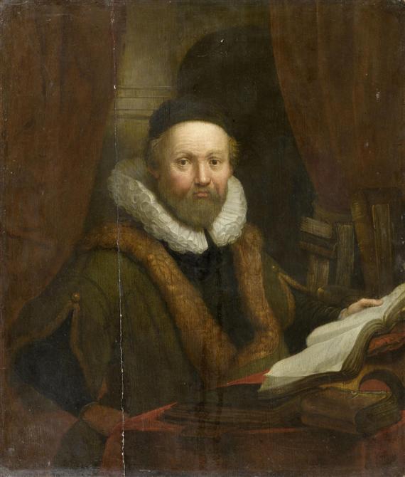 Appraisal: REMBRANDT HARMENSZ VAN RIJN th century copy Leiden - Amsterdam