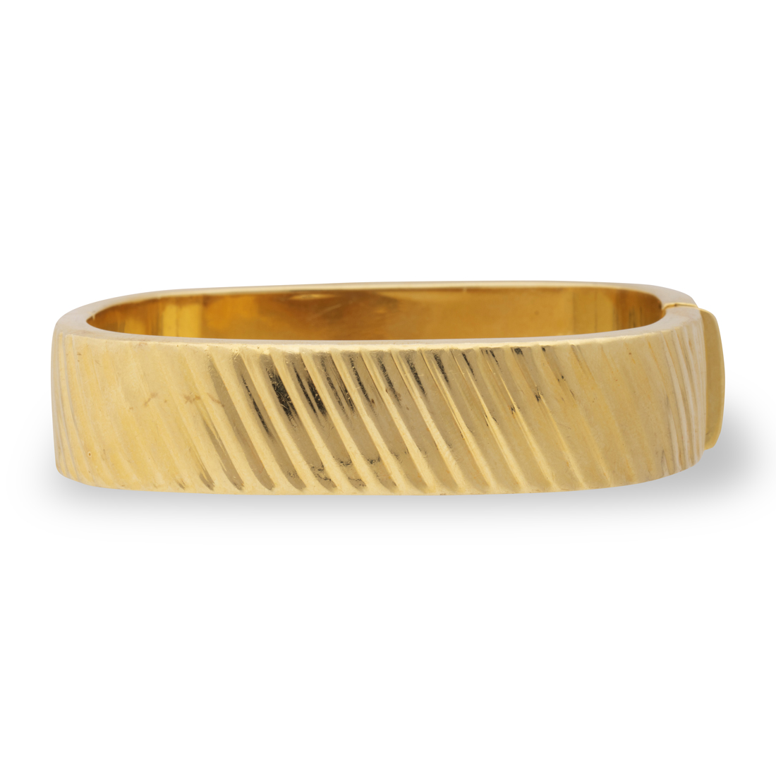 Appraisal: AN FOURTEEN KARAT GOLD BRACELET An fourteen karat gold bracelet