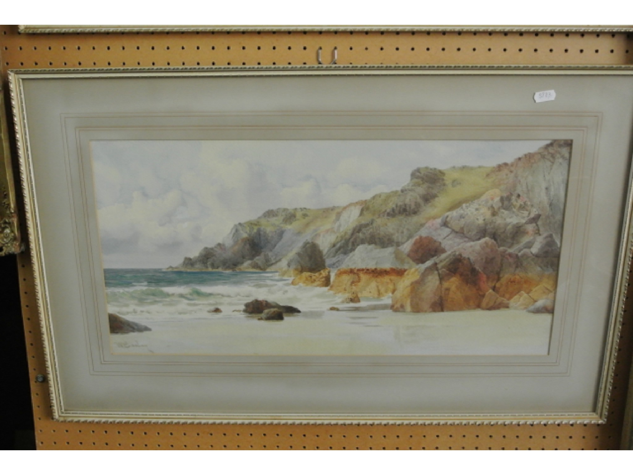 Appraisal: An early th century watercolour by William Casley showing a