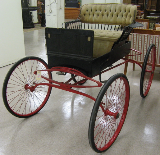 Appraisal: AN AMERICAN HORSE-DRAWN BUGGY attributed to the Henney Buggy Co