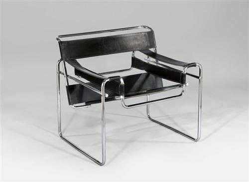 Appraisal: BREUER MARCEL - WASSILY CHAIR designed for Thonet and Standard