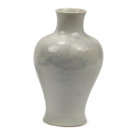 Appraisal: Chinese White Glazed Porcelain Vase Estimate -