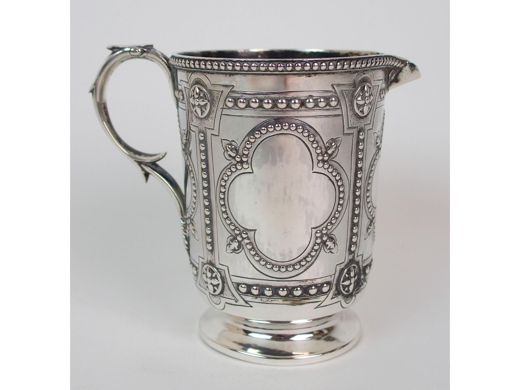 Appraisal: A Victorian silver jugby Robert Hennell III London of tapering