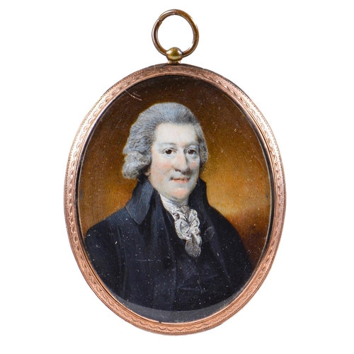 Appraisal: Horace Hone ARA - - Portrait Miniature of William Gray