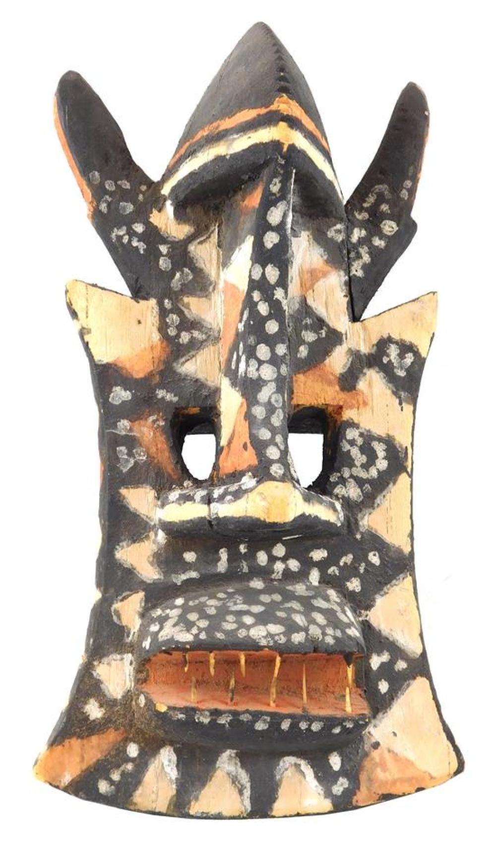 Appraisal: TRIBAL Dogon Mask Mali th C wood bone pigment carved