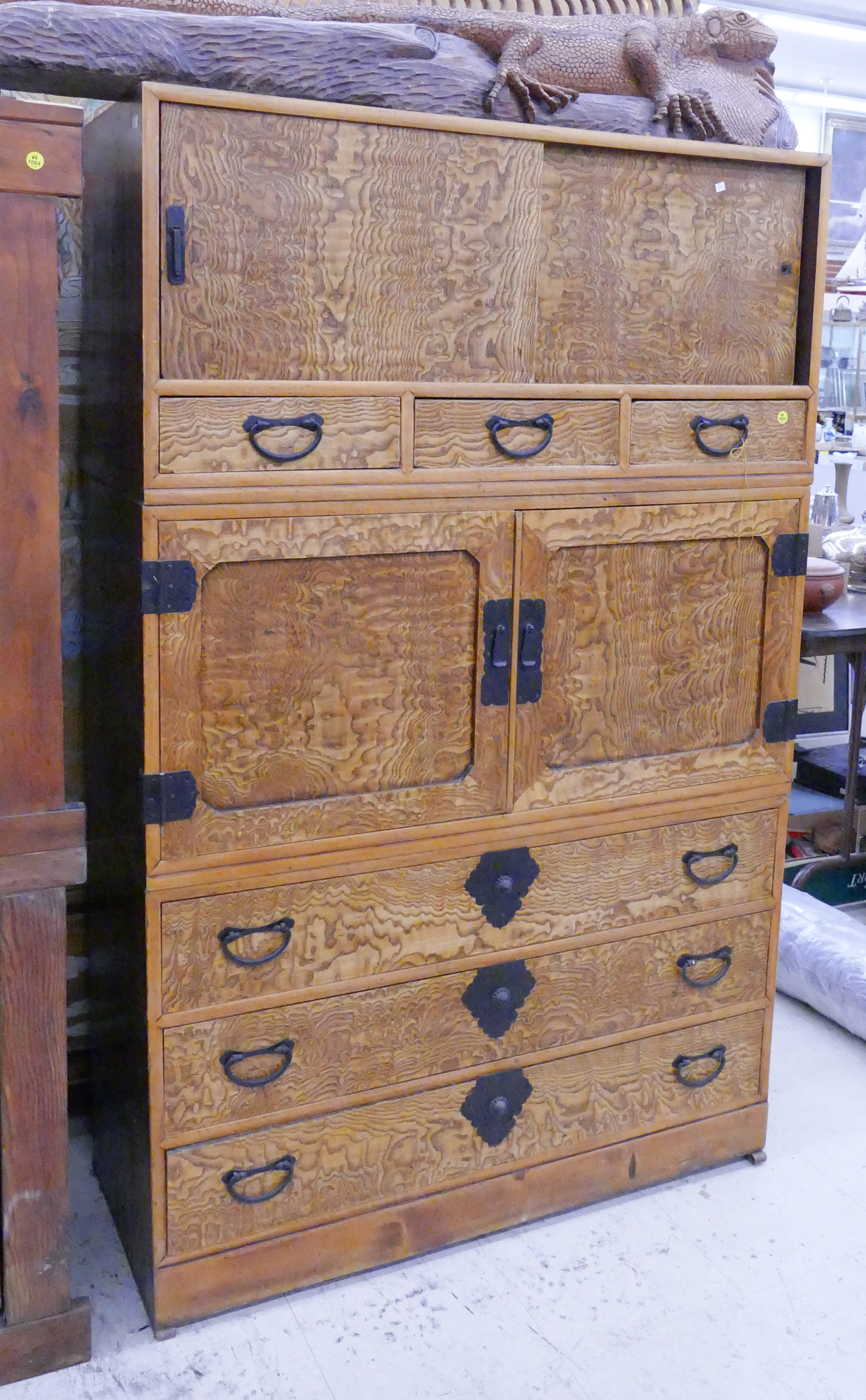 Appraisal: Japanese Meiji Part Tansu Chest- x x ''