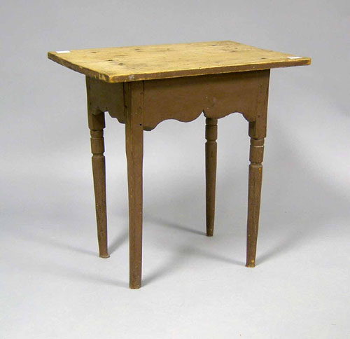 Appraisal: Painted diminutive tavern table ca h w