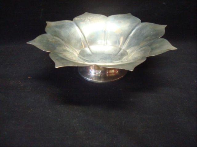 Appraisal: TIFFANY Sterling Bowl From a New Rochelle estate Dimensions