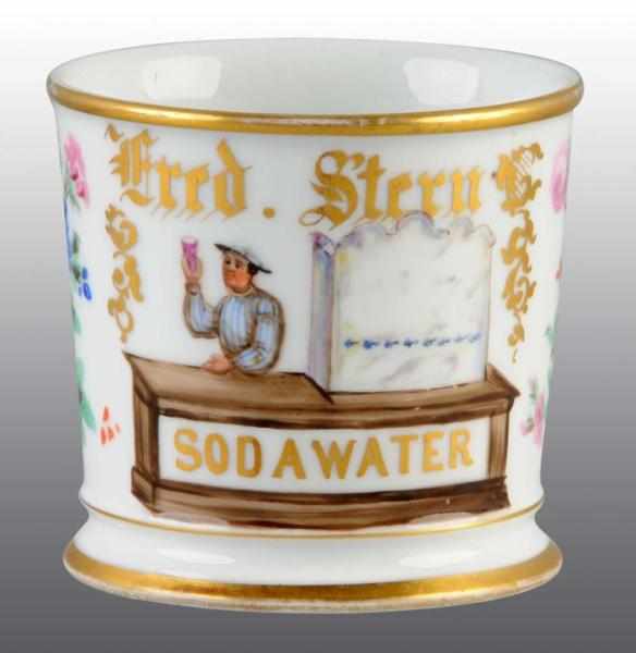 Appraisal: Soda Jerk Occupational Shaving Mug Description Beautiful image of a