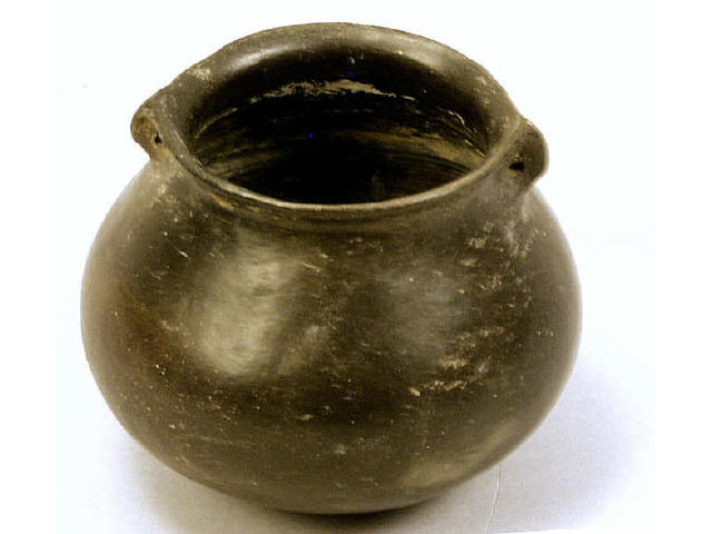 Appraisal: Excellent Casa Grande Ramos blackware olla circa - AD Estimate