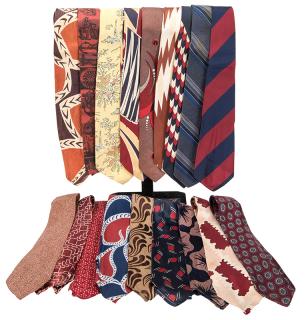 Appraisal: Bouton Peter Collection of Peter Bouton s Neckties Fifteen ties