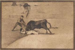 Appraisal: After Francisco Goya Spain The unlucky death of Pepe Illo