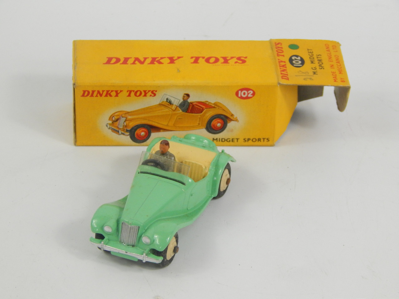 Appraisal: A Dinky diecast vehicle MG Midget Sports No boxed