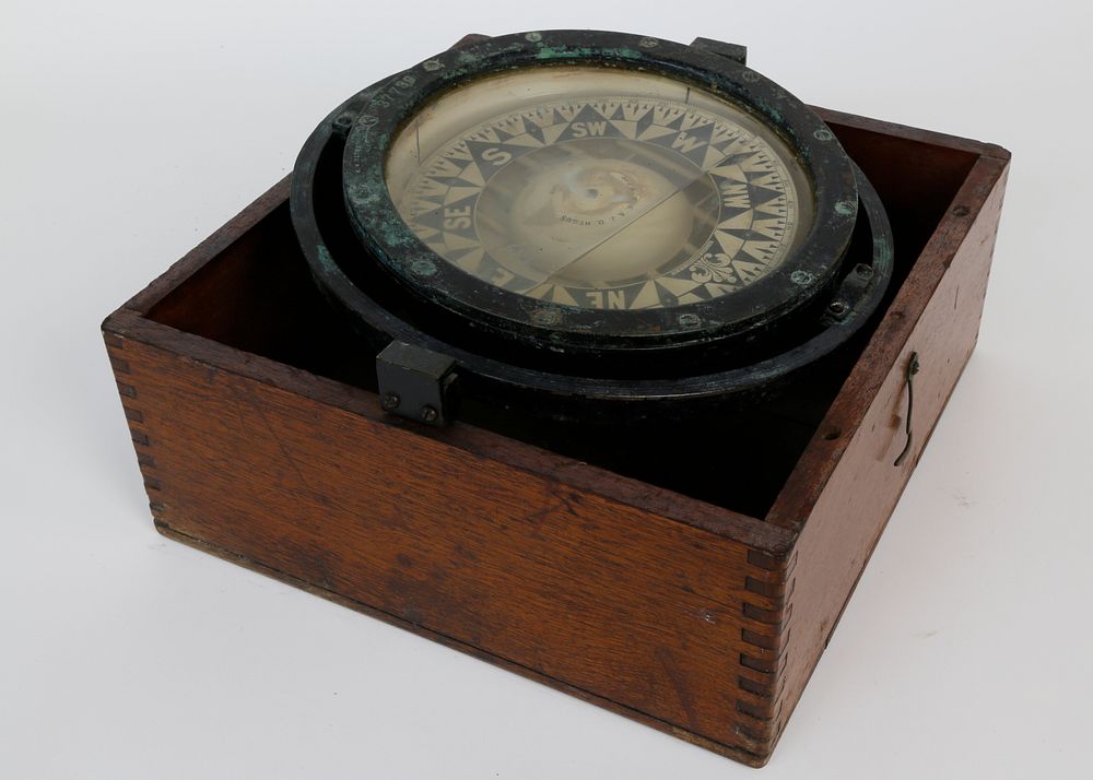 Appraisal: Ritchie Boston Box Compass th Century Ritchie Boston Box Compass