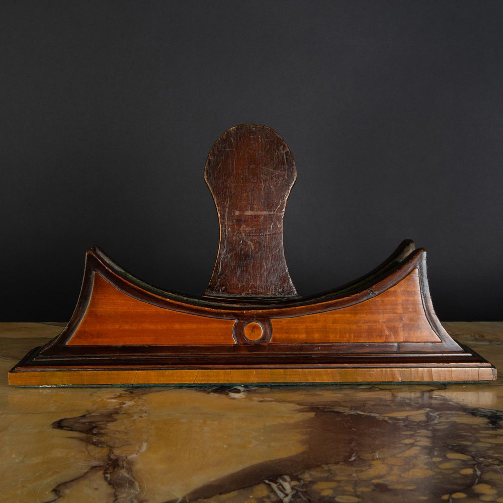 Appraisal: Regency Style Mahogany Plate Stand x x in The Neoclassicist