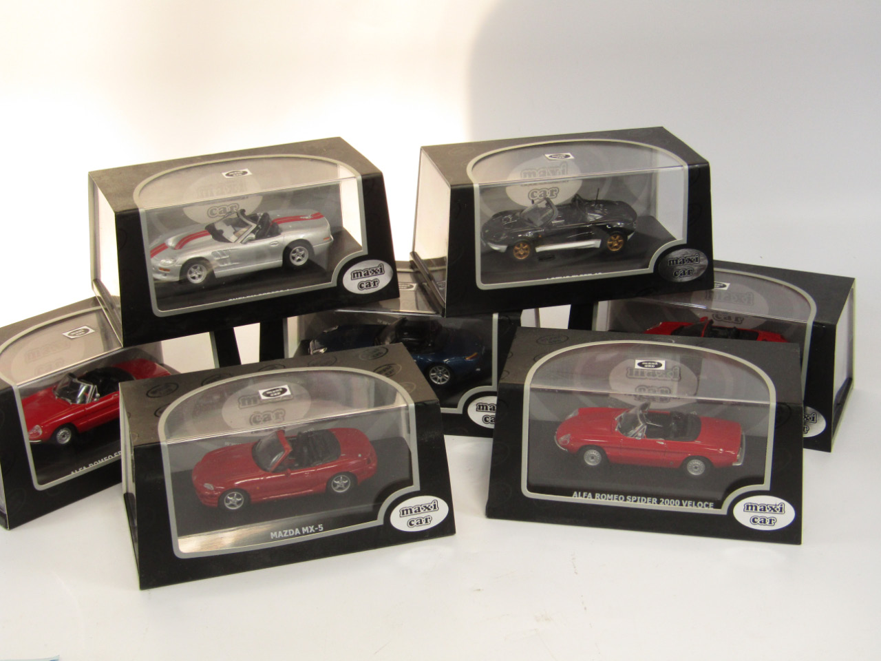 Appraisal: Various Maxi Cars scale models to include Lotus Elise BMW