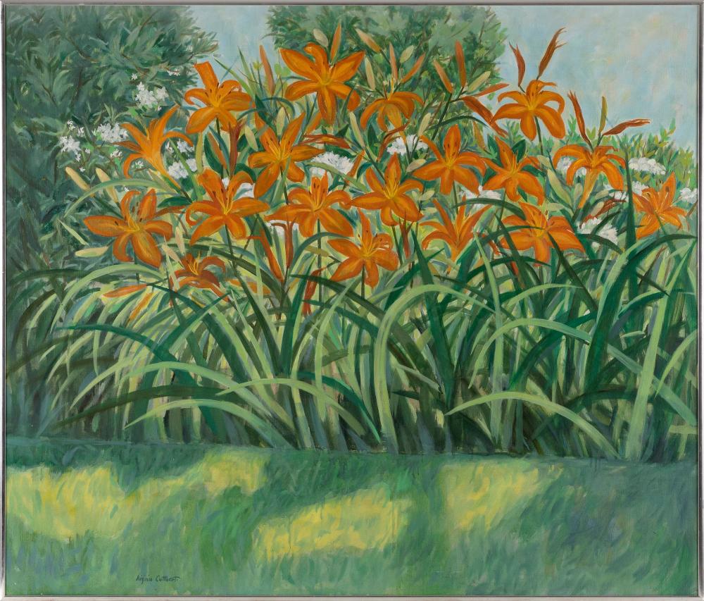 Appraisal: VIRGINIA CUTHBERT NEW YORK VIRGINIA - THE HOT SUMMERTIME OIL