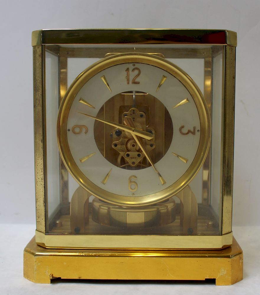 Appraisal: LECOULTRE Atmos Clock Serial From a New Rochelle estate -