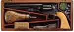 Appraisal: RARE CASED COLT MODEL FLUTED ARMY PERCUSSION REVOLVER Cal SN