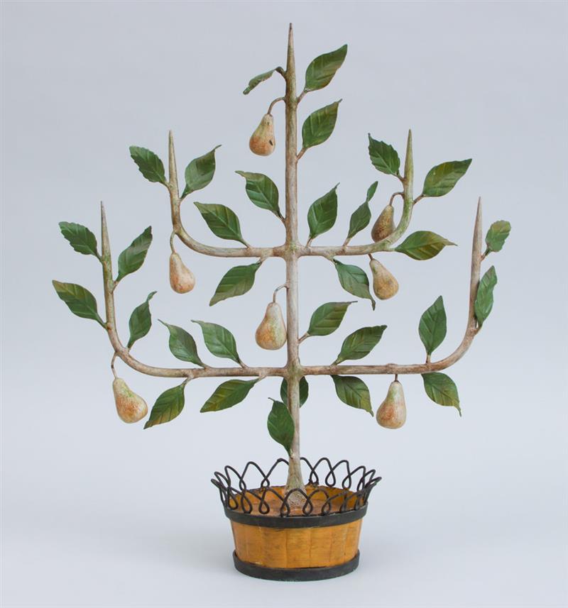 Appraisal: ITALIAN T LE PEINTE ESPALIERED PEAR TREE Inscribed 'Italy '