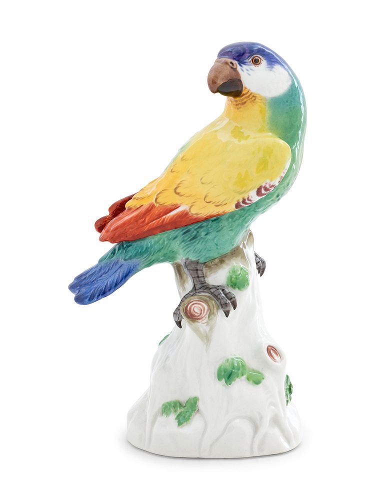 Appraisal: A Meissen Porcelain Parrot A Meissen Porcelain Parrot th Century