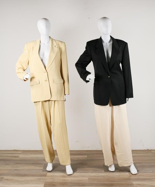 Appraisal: Ralph Lauren tan suit jacket and pleated pants size minor