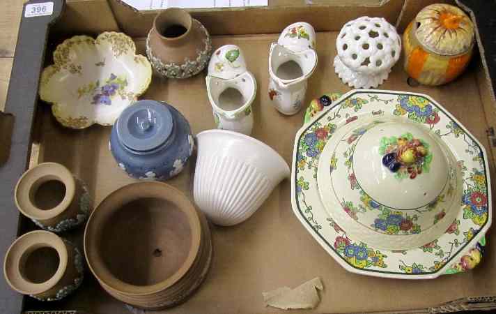 Appraisal: A collection of Royal Doulton Lambeth Pottery to include Vases