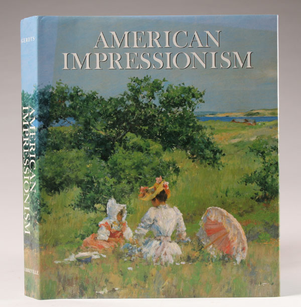 Appraisal: Lot of three Impressionism art books Cezanne and America by