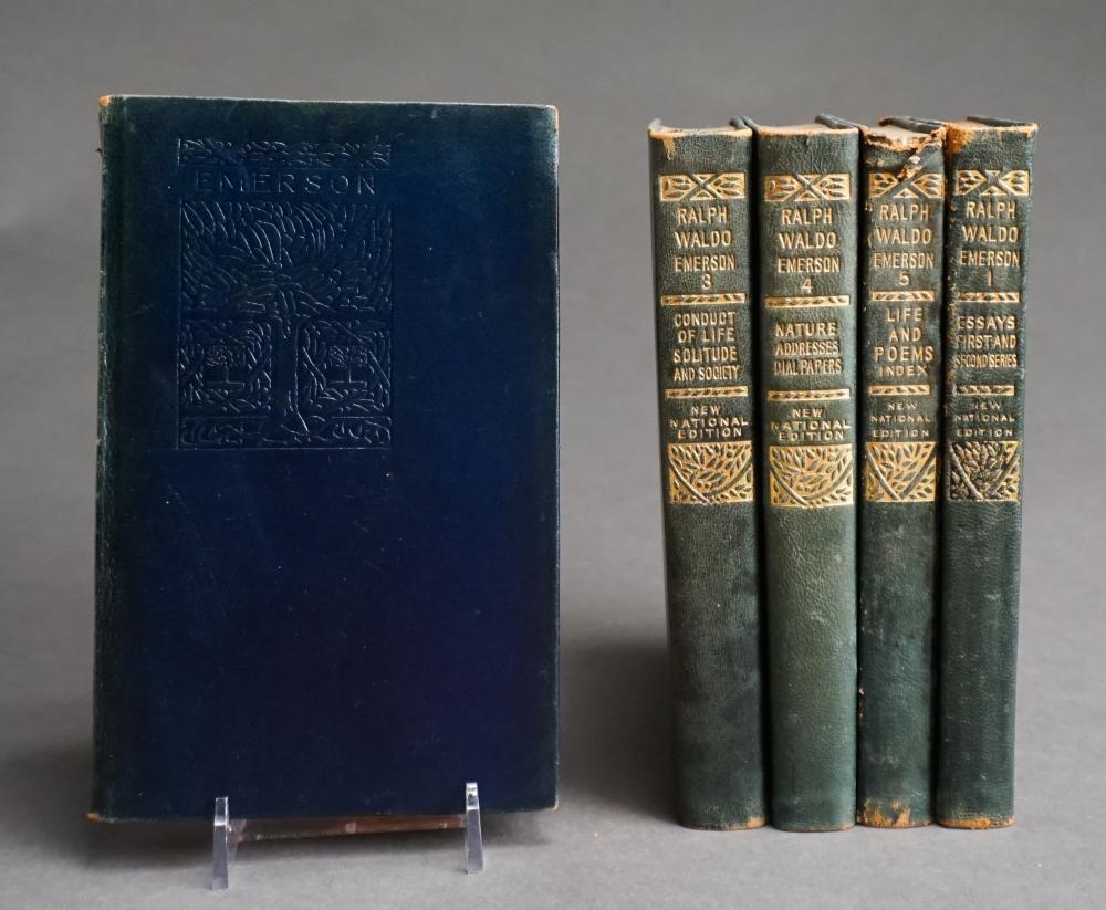 Appraisal: Ralph W Emerson New National Edition Volumes