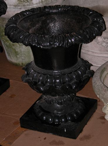 Appraisal: Pair of Decorative Iron Planters Unknown Unknown x x inches