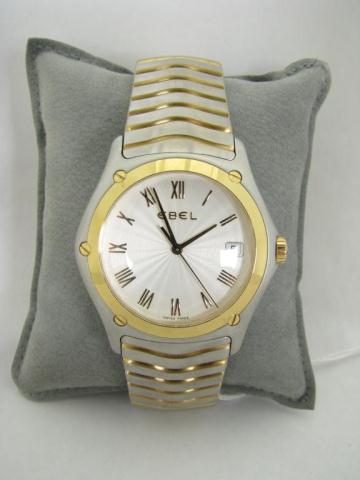 Appraisal: A Gent's K gold and stainless Ebel Wave model wristwatch