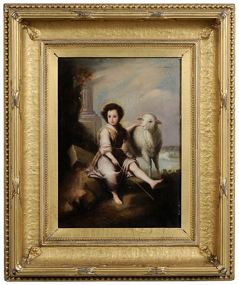 Appraisal: E Leavitt after Bartolome Murillo th century The Good Shepherd