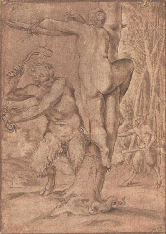 Appraisal: FIALETTI ODORADO Bologna - Venice Satyr tying up an abducted