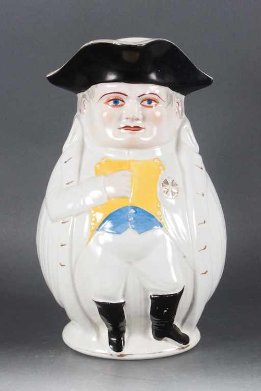 Appraisal: Alfred B Evans William McKinley as Napoleon china character jug