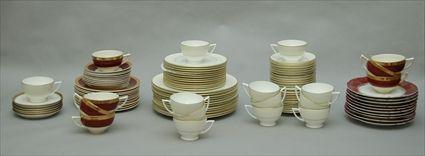 Appraisal: Group of Misc Porcelain Tableware including Minton and Royal Doulton