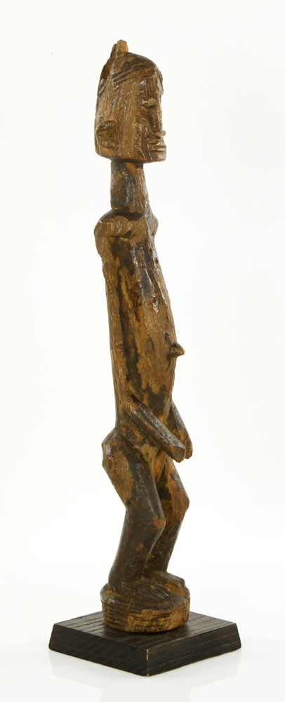 Appraisal: - Dogon Wooden Figure Mali Dogon figure from Mali carved