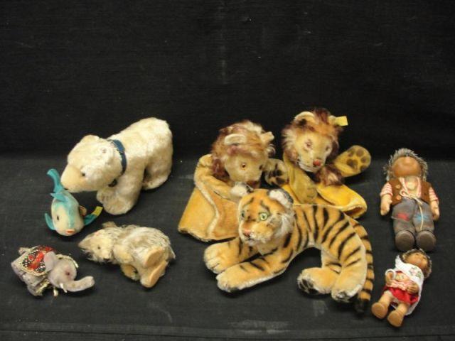 Appraisal: Lot of Toys Incl STEIFF pieces in all From a