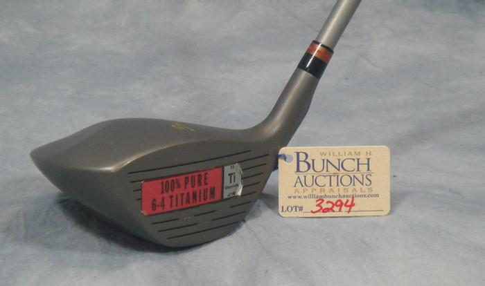 Appraisal: Cobra Oversize Ti S Loft Driver Used condition Estimate -