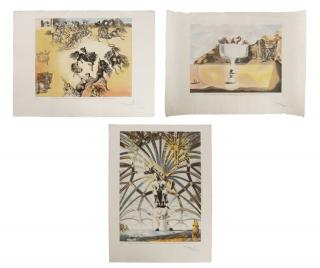 Appraisal: Collection of Lithographs After Salvador Dali After Salvador Dal Spanish