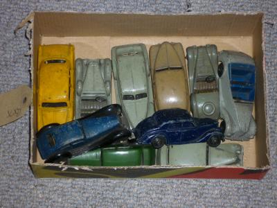 Appraisal: Ten early Dinky cars P-F