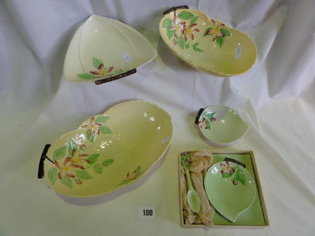 Appraisal: A collection of Carltonwares including a boxed jam dish and