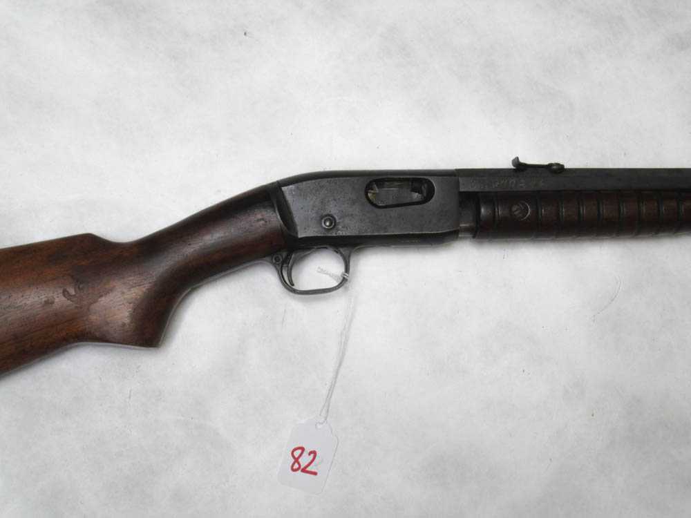 Appraisal: REMINGTON MODEL SLIDE ACTION RIFLE S L or LR caliber