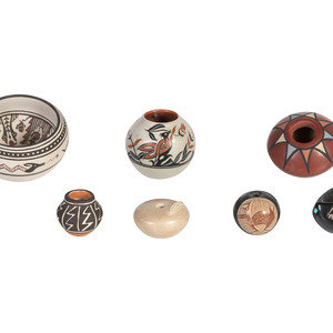 Appraisal: Collection of Miniature and Micro-miniature Pottery th century lot of