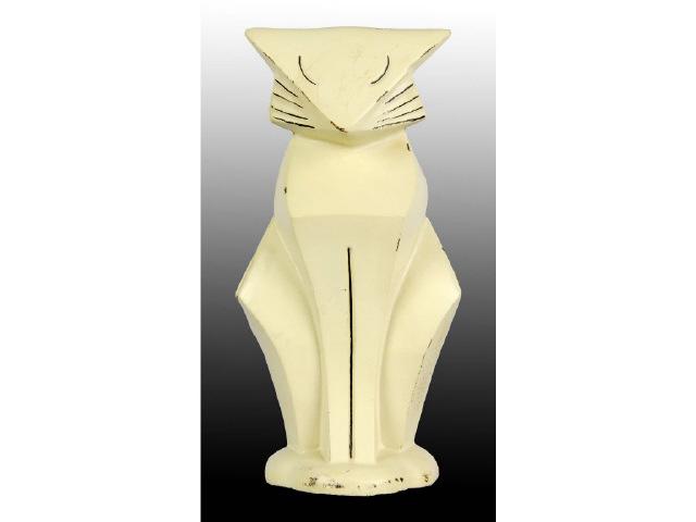 Appraisal: Hubley Modernistic Cat Cast Iron Doorstop Description Full-figure Signed Hubley