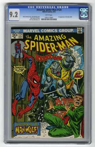 Appraisal: Amazing Spider-Man CGC Marvel Comics Gerry Conway story with John