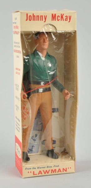 Appraisal: Rare Hartland Johnny McKay Gunfighter Figure Made of plastic in