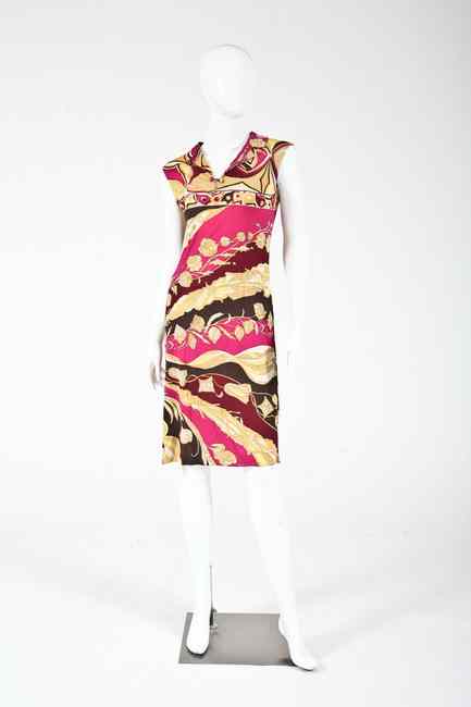 Appraisal: TWO VINTAGE PUCCI DRESSES Signed in fabric retailed Saks Fifth