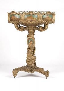 Appraisal: An Italian Baroque th century of carved and gessoed patinated