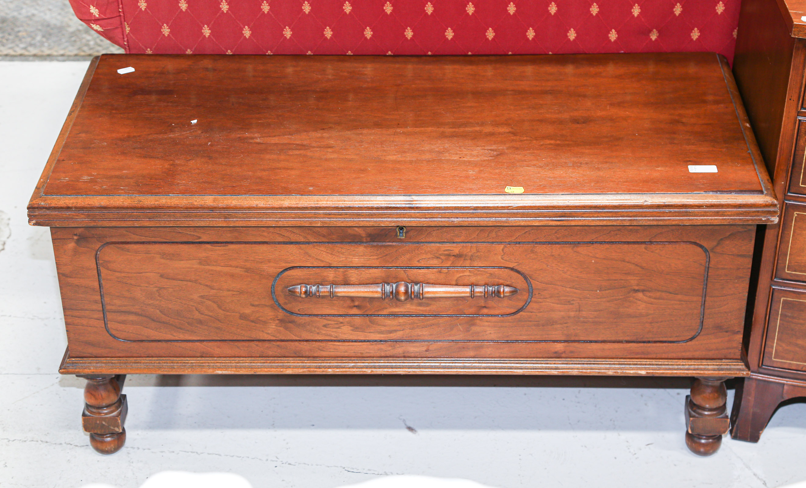 Appraisal: WILLIAM MARY REVIVAL CEDAR LINED BLANKET CHEST nd quarter th